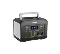 Estación de energía portátil 600 W, 538 Wh, generador de energía solar con batería LiFePO4, potencia máxima de 1200 W, entrada y salida de alimentación USB D de 100 W, banco de energía solar con 2