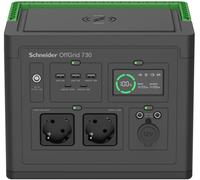 Estación de energía portátil APC PPS730-GR de 738 Wh y 995 W (negro/verde)