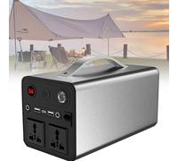 Estación de energía portátil de 300 W, 90000 mAh, banco de energía para laptop con salidas CA/CC/USB/tipo C, 6 puertos de fuente de alimentación para camping, aventuras al aire libre, viajes y energía