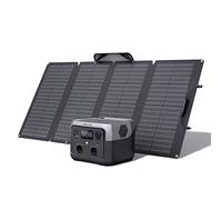 Estación de energía portátil ECOFLOW RIVER 2 MAX con panel solar portátil de 160 W, salida de 1000 W con X-boost, generador solar para exteriores, RV
