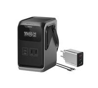 Estación de energía portátil ECOFLOW Trail 200 DC, banco de baterías LFP de 192 Wh con asa, generador solar de 220 W, carga rápida, 4 puertos de salida, resistente, para camping, viajes, emergencias