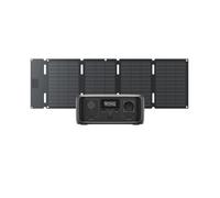 Estación de energía portátil EF EcoFlow RIVER 3 con panel solar 45 W, batería LFP 245 Wh, salida 600 W, eficiencia con GaN que duplica la duración, SAI en <10 ms, generador solar un 30% más compacto