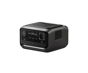 Estación de energía portátil EF ECOFLOW RIVER 3 Plus Inalámbrica con banco de energía 5000 mAh, batería LFP 286 Wh, salida de hasta 1200 W, ampliable hasta los 858 Wh, generador solar para exteriores