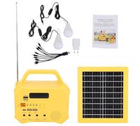 Estación de energía portátil, generador de energía solar de 88 Wh con salida de CA máxima de 110 V/150 W, linterna LED, banco de energía de batería para emergencias de viaje en