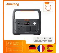 Estación de Energía Portátil Jackery Explorer 500 V2 con Cable para Auto, Generador Solar de 512Wh 230V/500W (1000W en pico) con Batería LiFePO4 de Carga Rápida, 6000 Ciclos, Generador Solar para