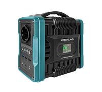 Estación de energía portátil KS 200 CV, generador solar de 200 W, potencia máxima de 320 W, fuente de alimentación móvil con 2 puertos USB, 1 х USB Quick Charge 3.0, 1 х USB Type-C, 2 x AC, 1 x CC,