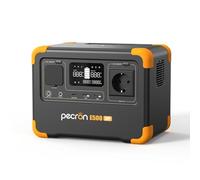 Estación de energía portátil PECRON E500LFP, Generador solar 600W/576Wh, Batería de respaldo LiFePO4, Carga rápida para uso doméstico, autocaravana, camping, CPAP, emergencias