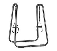 Estación de fondos con asas para entrenamieno en suspensión, barra dips y calistenia CF326