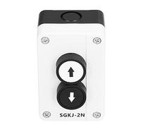 Estación de Interruptores con Botón Pulsador, Interruptor de Flecha a Prueba de Agua con Elevador Trasero de Camión, Conexión Rápida para Controles de Puertas Enrollables