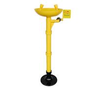 Estación de lavado ocular de emergencia, unidad de enjuague ocular de acero inoxidable, adecuada para fábricas y laboratorios