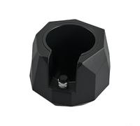 Estación de manipulación de café con pies antideslizantes y altura ajustable para compatibilidad de portafiltros de 51 mm, 53 mm y 58 mm, proporcionando una prensa estable y plana