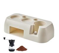 Estación de manipulación de café expreso, soporte para manipulación de café | de golpe con soporte de apisonamiento con fondo antideslizante | Accesorios para Máquinas de Café Tamper, Distribuidor y P