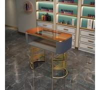 Estación de Mesa de manicura Elegante Funcional, Escritorio de Madera para uñas, Trabajo de Escritorio de uñas Moderno Profesional de Belleza para el hogar, Equipo de Estilista de uñas de sa