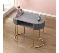 Estación de Mesa de manicura Moderna Profesional Nail Tech con cajones Estantes Ruedas con Cerradura Tapa de Vidrio Salón de Belleza de Madera Escritorio de SPA para Trabajo Manual de Artist