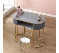 Estación de Mesa de manicura Tecnología de uñas Moderna con cajones con Cerradura y Tapa de Vidrio Escritorio de uñas de Madera Profesional para salón SPA Trabajo Manual de Artista