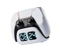 Estación De Muelle Del Soporte Carga Del Controlador Juego Con Reloj Exhibición Y Luz Carga Gamepad Guardar Espacio Para Espacio