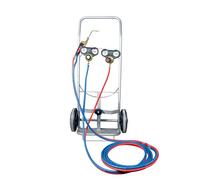 Estación de Oxiacetileno KORO + Carretilla (Sin Botellas de O/A) Bajo Película Extensible - Antorcha de Soldadura - Soplete de Soldar - Repuesto Soldadura - Kit de Soldadura - EXPRESS