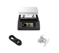 Estación de plataforma de almohadilla térmica multifuncional para precalentamiento de reflujo, aplicaciones de reparación de componentes, uso en taller, apagado automático