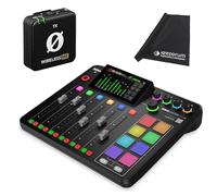 Estación de podcast RØDE Rodecaster Pro II + micrófono inalámbrico Wireless ME-TX + paño de microfibra keepdrum