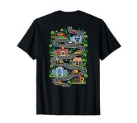 Estación de policía City Playmat Dad Back Kids Camiseta