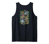 Estación de policía City Playmat Dad Back Kids Camiseta sin Mangas