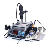 Estación de precalentamiento 853AAA 1200W Estación de soldadura precalentador PCB Estación de retrabajo de BGA soldador pistola de calor Estación de soldadura