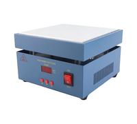 Estación de Precalentamiento de Soldadura Eléctrica con Microordenador LED de 800 W, Placa de 200 X 200 Mm, Placa Calefactora de Calentamiento Uniforme para Soldar Componentes y