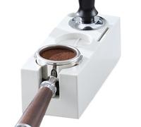 Estación de prensado para café expreso, organizador de café expreso antideslizante | Estación de organización de café para guardar objetos, adecuada para bar, dormitorio estudiantil, mostrador de