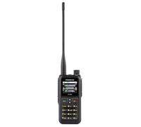 Estación de Radio Dynascan UV-202 de Doble Banda VHF/UHF, 5W, 200 Canales, VOX, cancelación de Ruido, recepción de Radio FM y Banda aérea Am, IP67