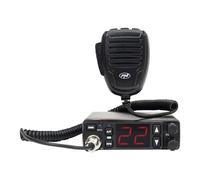 Estación de Radio PNI Escort HP 5500 CB, multiestándar, 4W, Am-FM, 12V/24V, ASQ, RF Gain, Toma de Encendedor de Cigarrillos incluida