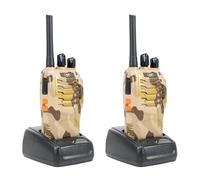Estación de Radio portátil PNI PMR R40 Camo, Juego de 2 Piezas, 0,5 W, 16 Canales programables, 16 Tonos PMR y 50 CTCSS y 104 DCS, ASQ, Tot, Monitor, programable, baterías de 1200 mAh