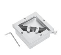 Estación de reballing BGA, kit de retrabajo de soldadura con plantilla diagonal universal y estación HT-90 para reparación de componentes electrónicos, herramienta de aluminio y magnética