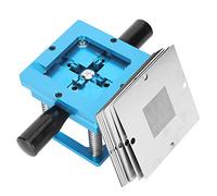 Estación de Reballing Universal de Aleación de Aluminio, Liviana y Resistente, Admite Chips de 50x50 Mm, Elimina Fácilmente el Exceso de Bolas de Soldadura, para Estación de