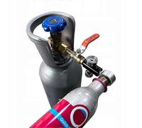 Estación de recarga PARKCo2 compatible con cilindros Sodastream Duo con conector rápido y válvula -
