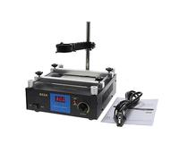 Estación de retrabajo 853A ESD BGA - Estación de soldadura profesional de placa caliente con precalentamiento digital IR para desoldar PCB - Estación de soldadura digital