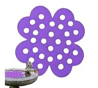 Estación de riego flotante de abejas, estaciones de agua de mariposa, baños de abejas de jardín, atrae e hidrata polinizadores, diseño resistente a la intemperie, 15 cm para patios traseros, patios