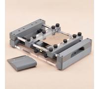 Estación de serigrafía, mesa de pasta de soldadura de malla de acero, impresora de plantillas SMT de grosor ajustable para prototipos de PCB de precisión