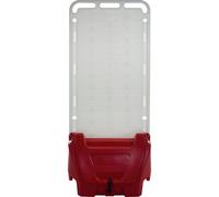 Estación de servicio móvil SAFETY POINT con tapa bajo llave, junta, para productos de seguridad/protección