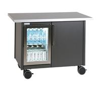 Estación de servicio y café con 1 frigorífico y 1 puerta