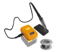 Estación de soldador para batería Dewalt de 18/20 V, portátil, inalámbrica, herramienta de estación de soldador