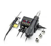 Estación de soldadura 8898, pistola aire caliente digital portátil, estación BGA, soplador, calor, desoldadora VS 8586D 8586(110/V)
