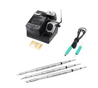Estacion de Soldadura, CD-2SHE Estación de soldadura de precisión Sistema de calefacción exclusivo for la reparación de la placa base de teléfonos móviles(JBC - 3pcs tips)