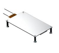 Estación de soldadura compacta de aleaciones de aluminio, placa de soldadura de calefacción para reparación de chips LED y aplicación de bola de soldadura, estación de soldadura industrial para