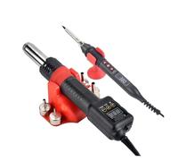 Estación De Soldadura Con Pistola Aire Caliente, Microretrabajo, Secador Pelo Digital LCD For, Calor 750 W, Herramientas Reparación Calentamiento rápido(8208 heat gun3)