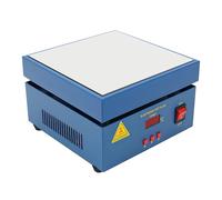 Estación de soldadura de 800 W, 200 x 200 mm, placa calefactora electrónica de soldadura, 50 ~ 400 °C, CA 220-250 V, placa caliente para calentar componentes