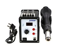 Estación de soldadura de aire caliente 110 V/220 V 700 W 858D+ estación de soldadura LED digital de soldadura de calor desoldadora BGA Estación de retrabajo Puntas de alambre de soldadura Estación de