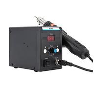 Estación de soldadura de aire caliente 858D, 700 W, estación de retrabajo con temperatura ajustable y volumen de aire para soldadura y desoldadura SMD