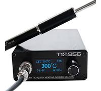 Estación De Soldadura, Estación De Soldadura Digital Soldador Electrónico Con Mango M8 Y Pantalla De 1,3 Pulgadas, Calentamiento Rápido, Suspensión Automática Y Activación Por Vibración