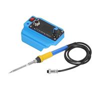 Estación de soldadura inalámbrica de 18 V con pantalla digital de 0,96 pulgadas, kit de soldador eléctrico de 72 W con mango y punta
