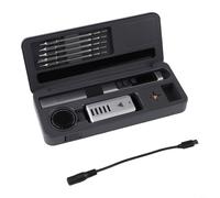 Estación de soldadura inteligente HS-02 con tecnología de calefacción interna, calefacción de alto rendimiento de 9 W-100 W, fuente de alimentación de protocolo múltiple PD/QC/DC, pantalla IPS a color